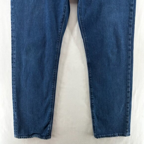 BOSS Jeans Mens Size 38 Maine Regular Fit Tapered Denim Organic Cotton Blue - Picture 4 of 11